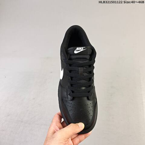 Nike Dunk Low Black White EU 40-46 Skate Shoe - Men's (BS-63253)