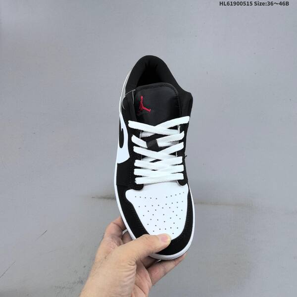 Jordan Air Jordan 1 Low black/white/silver/pink 36~46B lifestyle
