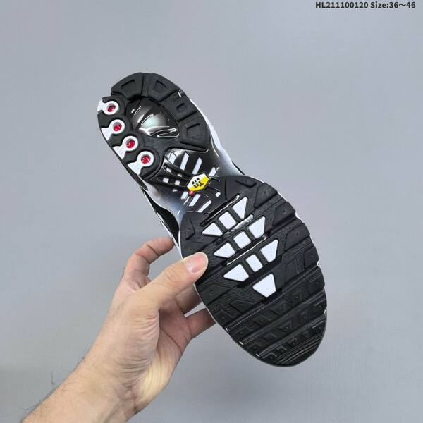 Nike Air Max Plus TN black grey white EU 36-46 running shoe