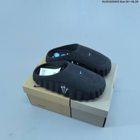 Nike Nocta x Nike Mind 001 Slide Black Silver Blue EU 36-48 5 Slides - Unisex (BS-59972)