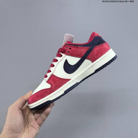 Nike Dunk SB Low Sail Red Navy Gold EU 36-45 Skate Shoe - Unisex (BS-61784)