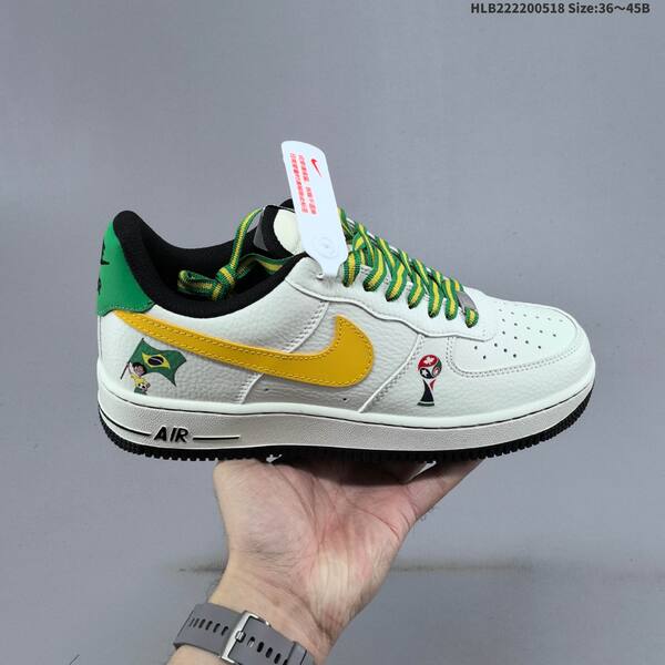 Nike Air Force 1 07 Low off white grey red brown navy EU 36-45 sneaker