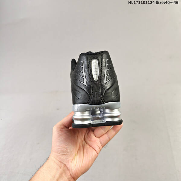 Nike Shox R4 HJ7303-445 black silver white EU 40-46 running shoe