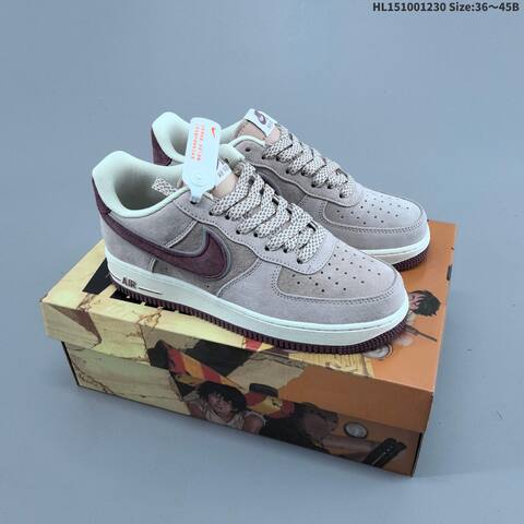 Nike Air Force 1 Low 07 Slate Blue Grey Sail Navy EU 36 41 Sneaker EU 36-41 - Unisex (BS-62306)