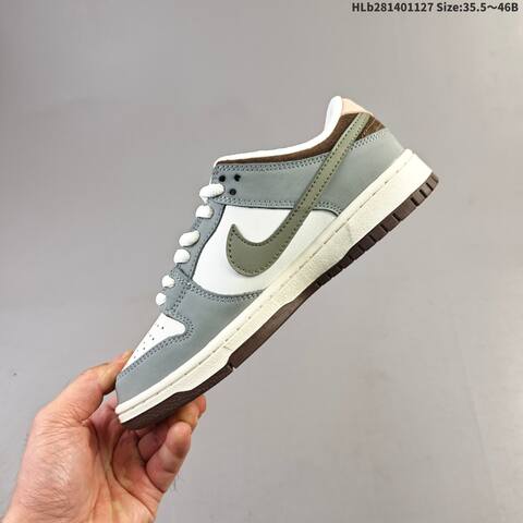 Nike SB Dunk Low Off White Grey Brown Pink EU 35 5-46 Skate Shoe - Unisex (BS-63011)