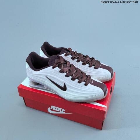 Nike Shox Z White Dark Brown Light Pink EU 36-41 Sneaker - Unisex (BS-61282)