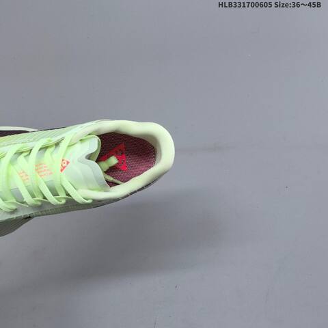 Nike ACG Ultrafly Trail Volt Neon Green Burgundy Hot Pink Off White EU 36-45 Trail Shoe - Unisex (BS-59974)