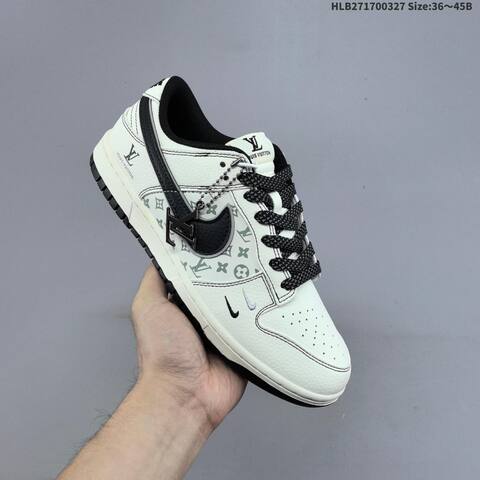 Nike Dunk SB Low Off White Black Light Green EU 36-45 Skate Shoe - Unisex (BS-61105)