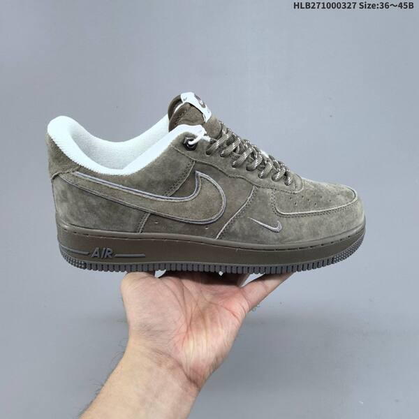 Nike Air Force 1 07 Low navy blue white light gray EU 36-45 sneaker