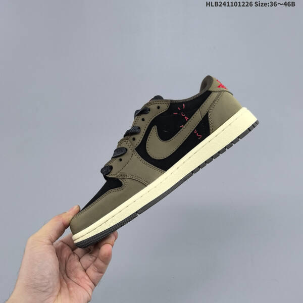 Jordan Air Jordan 1 Low OG SP Military Blue/white and dark gray-black variants shown EU 36-46 casual