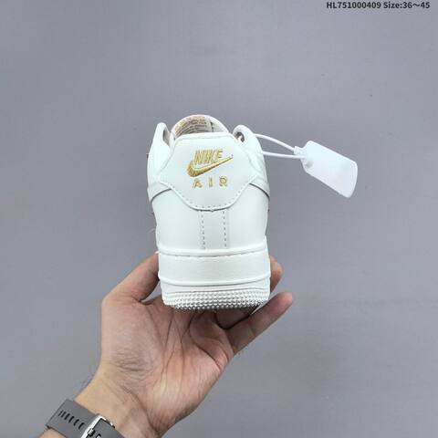 Nike Air Force 1 07 Sail White Metallic Gold EU 36-45 Sneaker - Unisex (BS-60855)