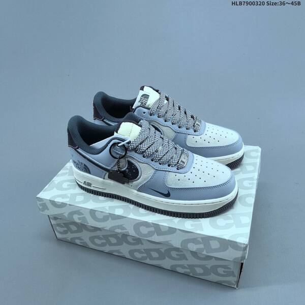 Nike Air Force 1 07 Low Supreme white dark green grey EU 36-45 sneaker