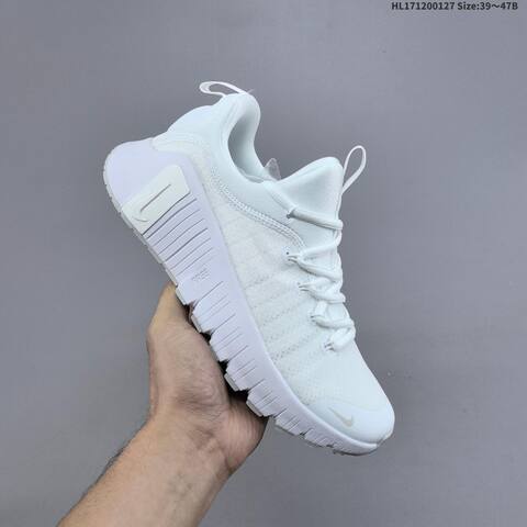 Nike Free Metcon 6 FJ7127-103 All White EU 39-47 Training Shoe - Unisex (BS-61721)