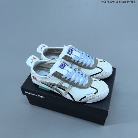 Other ASICS 110 Onitsuka Tiger MEXICO 66 VIN MEXICO 66 LOGO Premium Replica High-end Men s And Women s Fashion Sports Running And Basketball Shoes Up To 95 Off Retail During The Current Promotion Casual Lifestyle Sneakers (BS-68896)