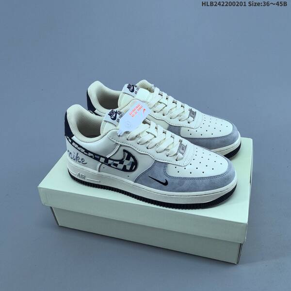 Nike Air Force 1 07 Low off white black orange EU 36-45 sneaker