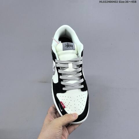 Nike Dunk SB Low white black grey red EU 36-45 skate