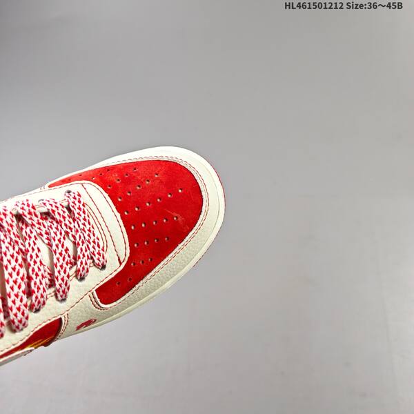 Nike Air Force 1 07 LV8 off white red yellow EU 36-45 sneaker