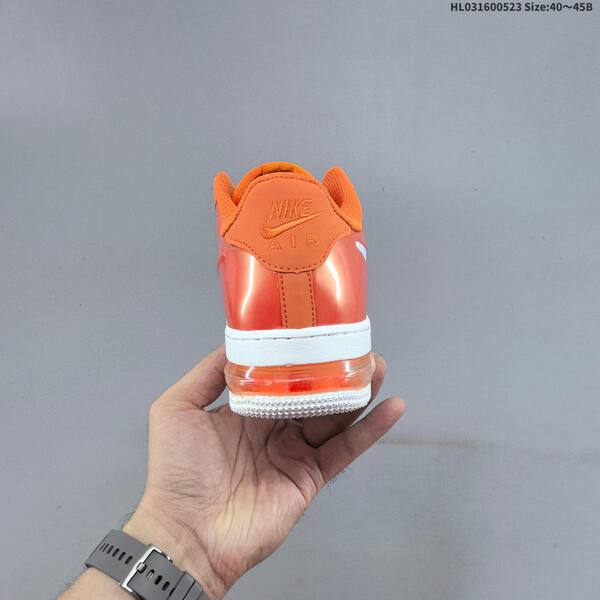 Nike Air Force 1 Posite Foamposite Max orange white red EU 40 45 sneaker EU 40-45