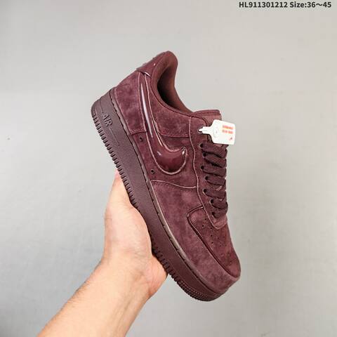 Nike Air Force 1 07 Burgundy Dark Red EU 36-45 Sneaker - Unisex (BS-62743)