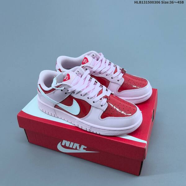 Nike SB Dunk Low black red white maroon EU 36-45 skate shoe