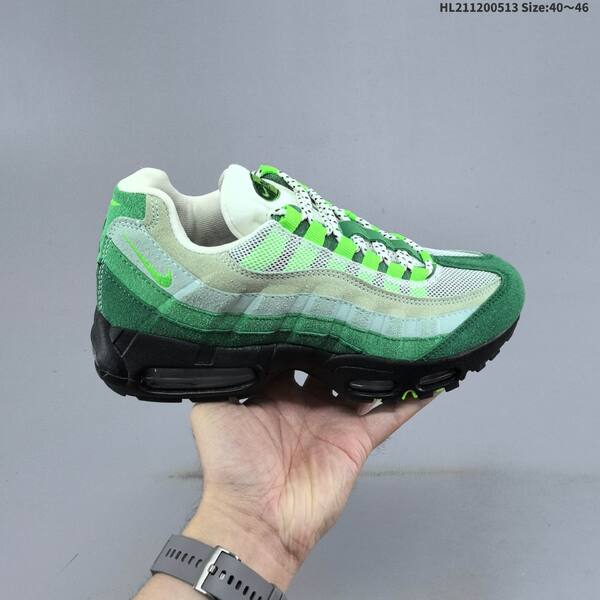Nike Air Max 95 black yellow silver neon green EU 40-46 running shoe