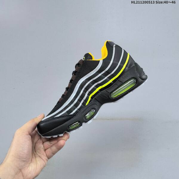 Nike Air Max 95 black yellow silver neon green EU 40-46 running shoe