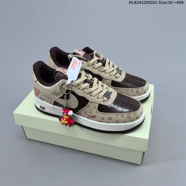 Nike Air Force 1 07 Low off white black orange EU 36-45 sneaker