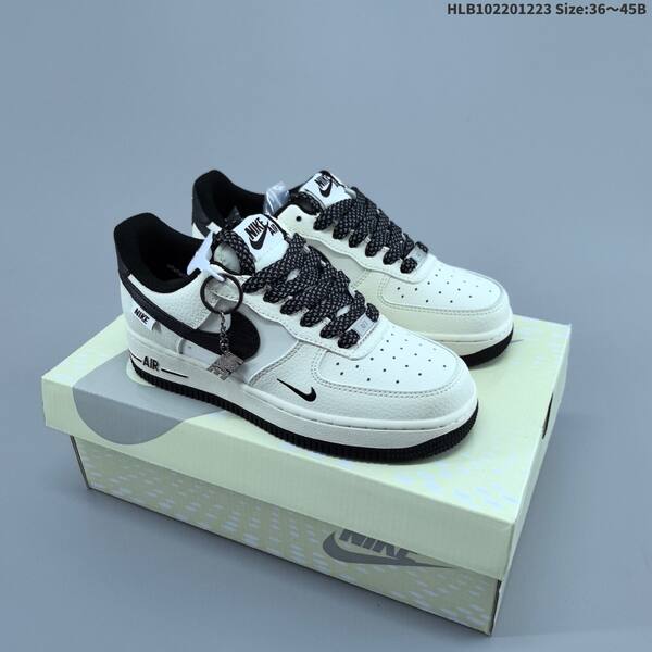 Nike Air Force 1 Low grey white bronze off white black EU 36-45 sneaker