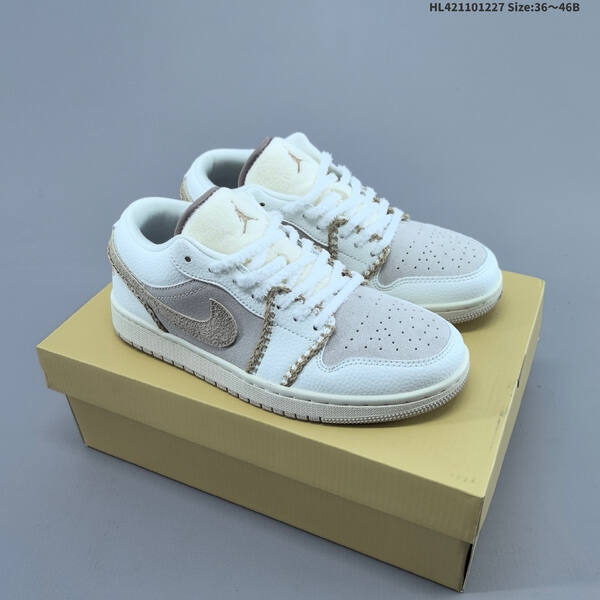 Jordan Air Jordan 1 Low white/brown/red/gold animal print EU 36-46 lifestyle