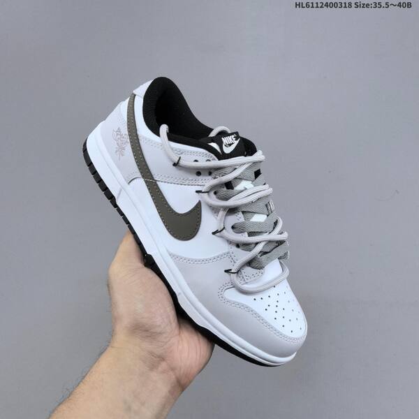 Nike Dunk SB Low white grey black EU 35 5-40 skate shoe