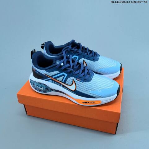 Nike Air Zoom Winflo V2 Dark Grey Black White Orange EU 40-45 Running Shoe - Men's (BS-61362)