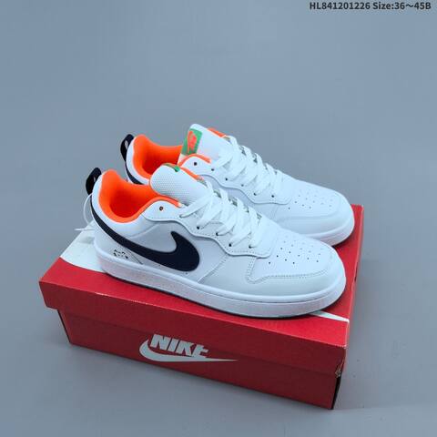 Nike Court Borough Low 2 Pale Yellow Light Blue Purple White EU 36-45 Skate Shoe - Unisex (BS-62427)