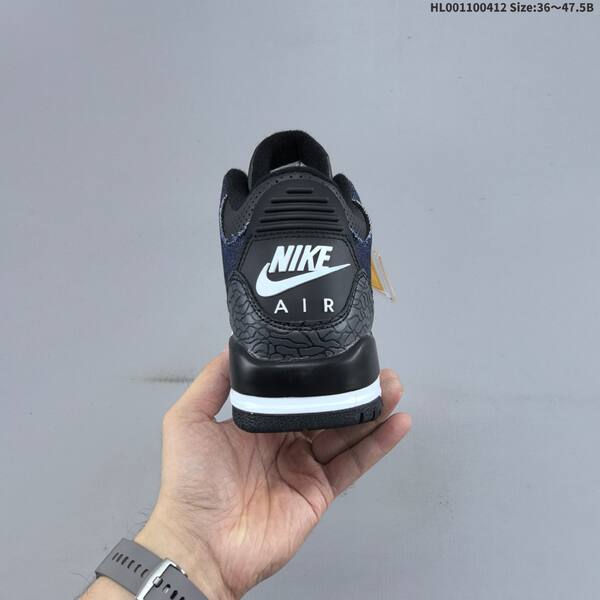 Jordan Air Jordan 3 Black/Navy denim/White/Red EU 36-47.5 basketball