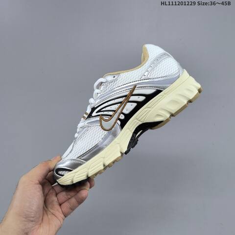 Nike Air Max Moto 2K White Silver Gold Cream Black EU 36-45 Running Shoe - Unisex (BS-62338)