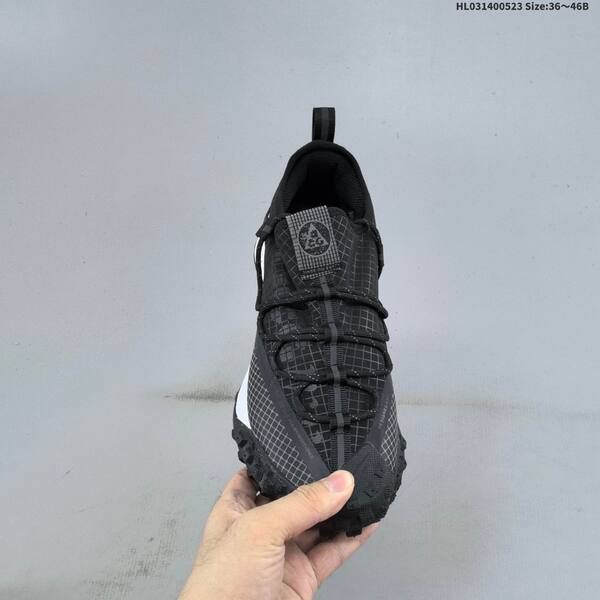 Nike ACG Mountain Fly Low GTX black white grey EU 36-46 trail shoe
