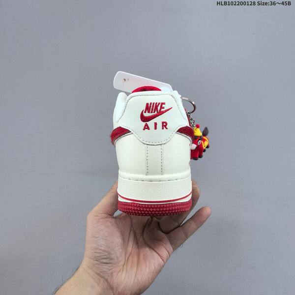 Nike Air Force 1 Low sail white red EU 36-45 sneaker