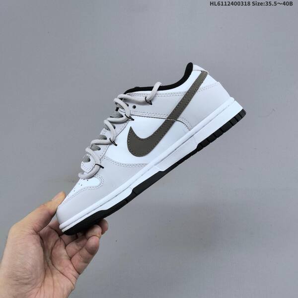 Nike Dunk SB Low white grey black EU 35 5-40 skate shoe