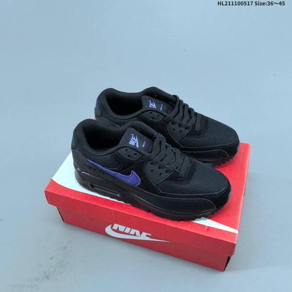 Nike Air Max 90 Black Olive Green White Neon Yellow EU 36-45 sneaker