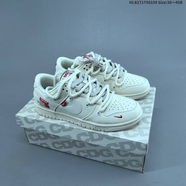 Nike SB Dunk Low off white dark grey red EU 36-45 skate shoe