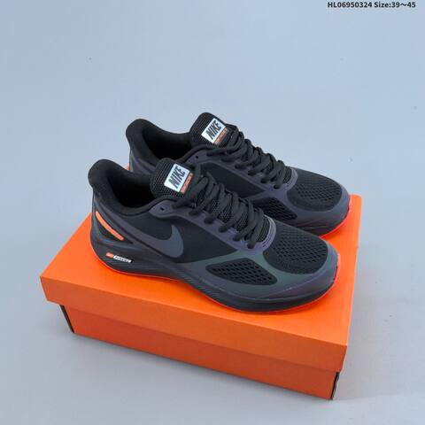 Nike Air Zoom Winflo 7X Black White Grey EU 36-45 Running Shoe - Unisex (BS-61136)