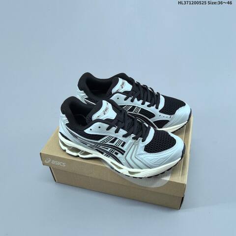 ASICS Gel-Kayano 14 Cream Silver Black EU 36-46 Running Shoe Running Sneakers - Unisex (BS-68795)