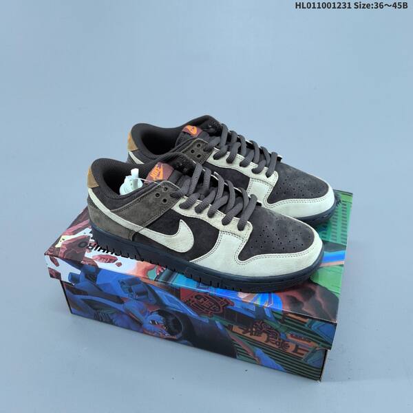 Nike Dunk SB Low grey black yellow blue EU 36-45 skate shoe