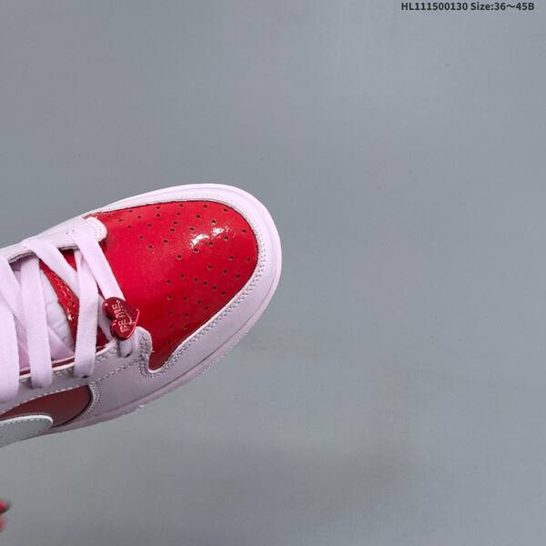 Nike SB Dunk Low light pink red white EU 36-45 skate shoe