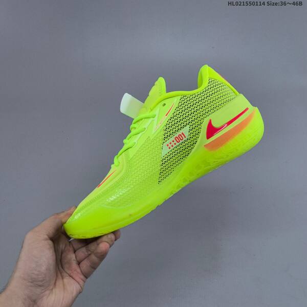 Nike Air Zoom G T Cut EP neon green bright red EU 36-46 basketball shoe