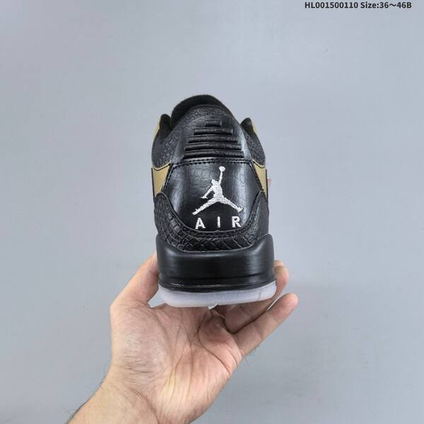 Jordan Air Jordan 3 Black/Gold EU 36-46 basketball