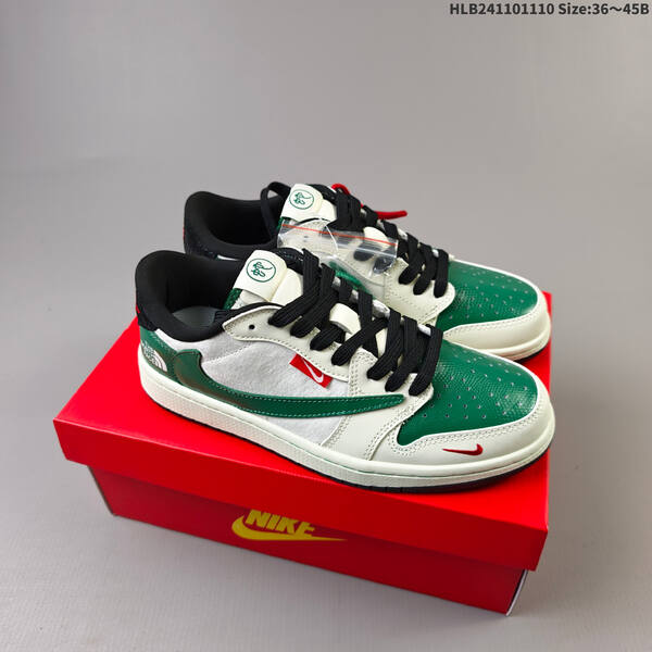 Nike Air Jordan 1 x Travis Scott beige/cream with purple and blue accents EU 36-45 casual