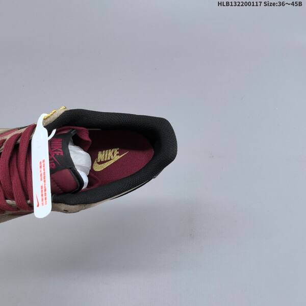 Nike Air Force 1 07 LV8 brown burgundy black gold EU 36-45 sneaker