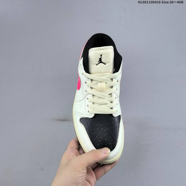 Jordan Air Jordan 1 Low white/black/pink EU 36-46 basketball