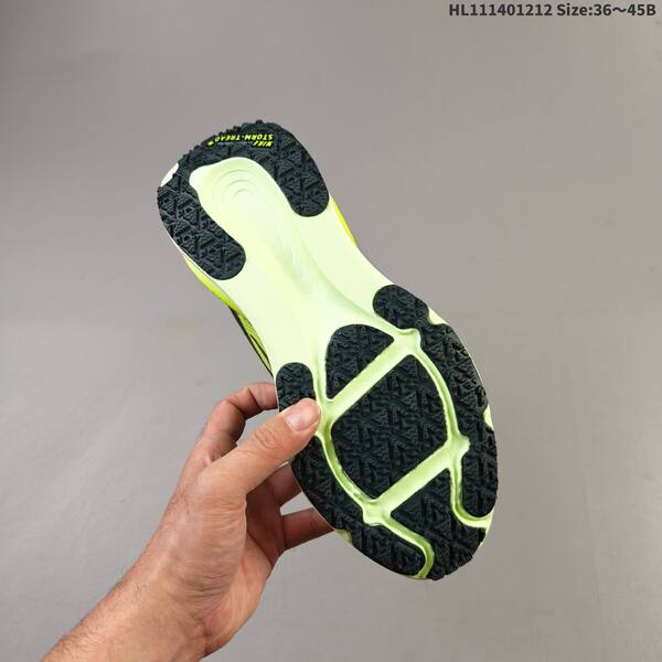 Nike Vomero 18 GTX ReactX Air Zoom dark green neon yellow light green EU 36-45 running shoe