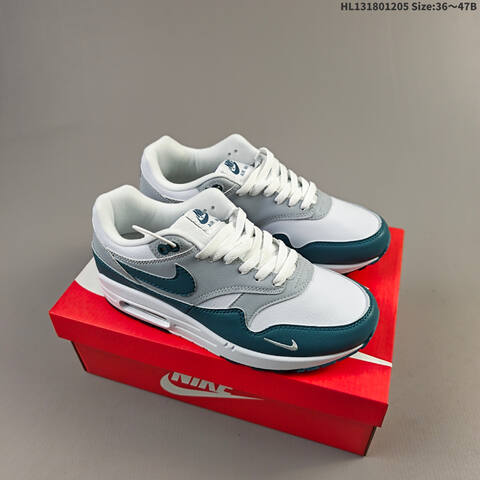 Nike Air Max 1 White Grey Blue EU 36-47 Sneaker - Unisex (BS-62822)